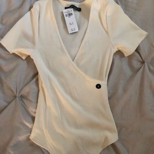 Abercrombie & Fitch Wrap Bodysuit